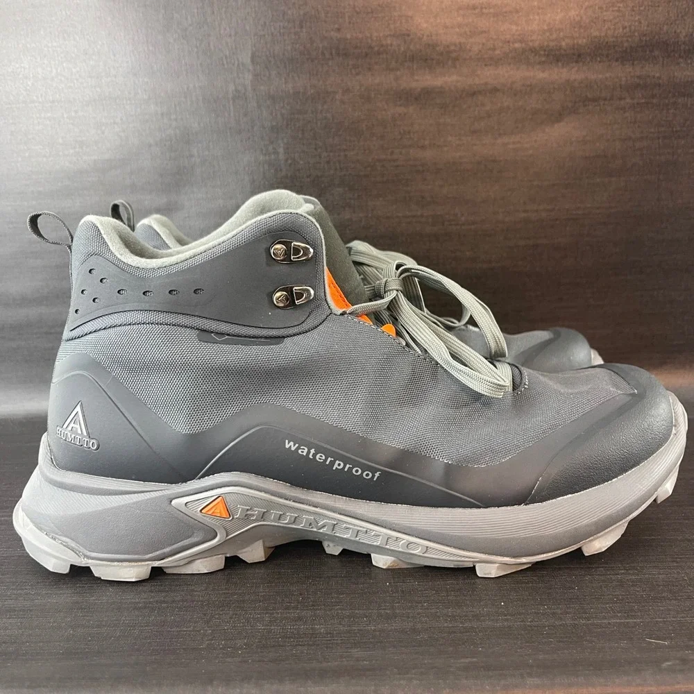 Humtto All Terrain Waterproof Mens size 11 Grey‎ Trail Outdoor Boots 210598-1